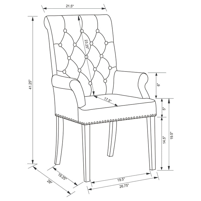 Alana Dining Arm Chair