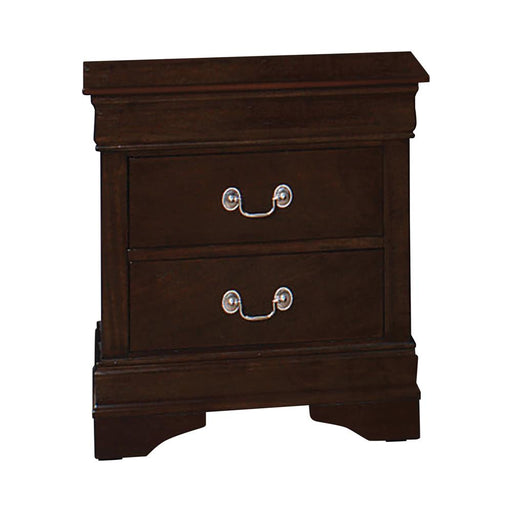 Louis Philippe 2-drawer Nightstand Cappuccino image