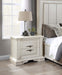 Evelyn 2-drawer Nightstand with USB Ports Antique White image