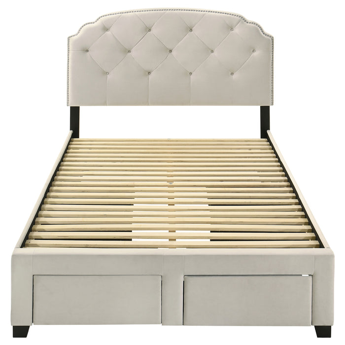 Marianna Panel Platform Storage Bed