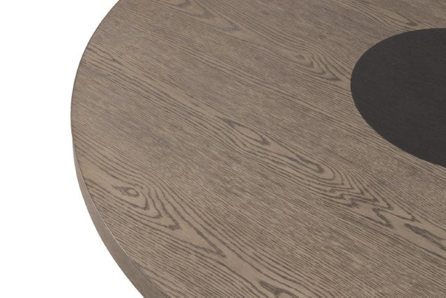Broager 5 Pc Dining Table Set (Light Gray Caster Chairs)