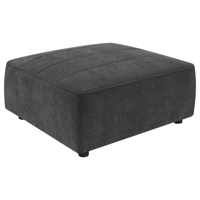 Sunny Upholstered Ottoman Natural