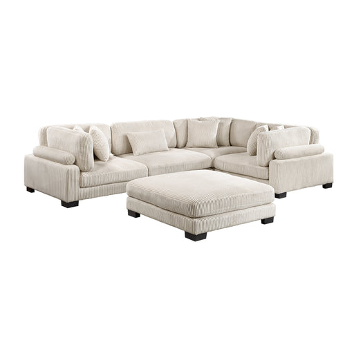 Traverse-(5)5-Piece Modular Sectional with Ottoman image
