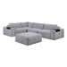 Tidal-(5)5-Piece Modular Sectional with Ottoman image