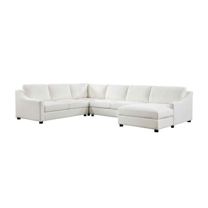 Zayden-(4)4-Piece Sectional with Right Chaise image