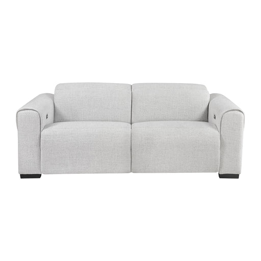 McPherson-(2)Power Double Reclining Love Seat with Power Headrests, Charging Ports image