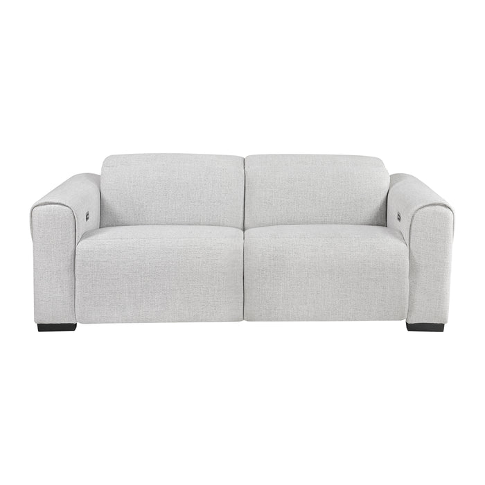 McPherson-(2)Power Double Reclining Love Seat with Power Headrests, Charging Ports image