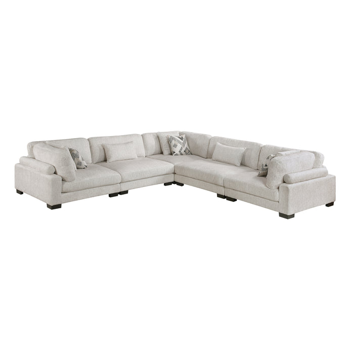 Tinley-(5)5-Piece Modular Sectional image