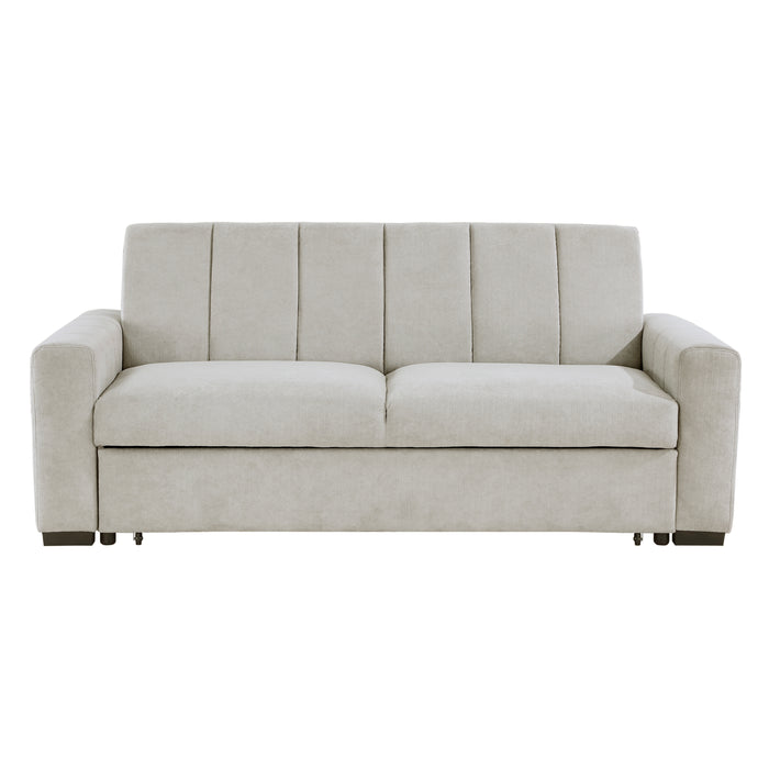 Michah-(2)Convertible Sofa with Pull-out Bed image