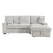 Marsh-(2)2-Piece Sectional with Pull-out Bed, Right Chaise and Hidden Storage image