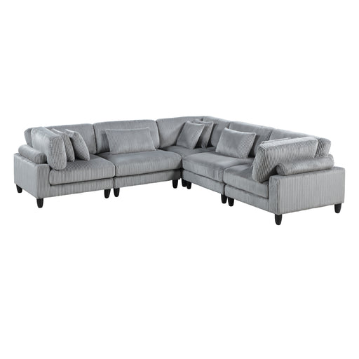 Robstown-(5)5-Piece Modular Sectional image