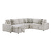 Myrtle-(3)3-Piece Sectional with Pull-out Bed and Hidden Storage image