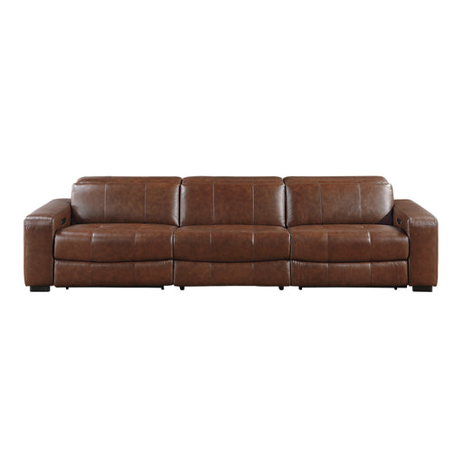 Sutton-(3)Power Double Reclining Sofa with Power Headrests and Charging Ports image
