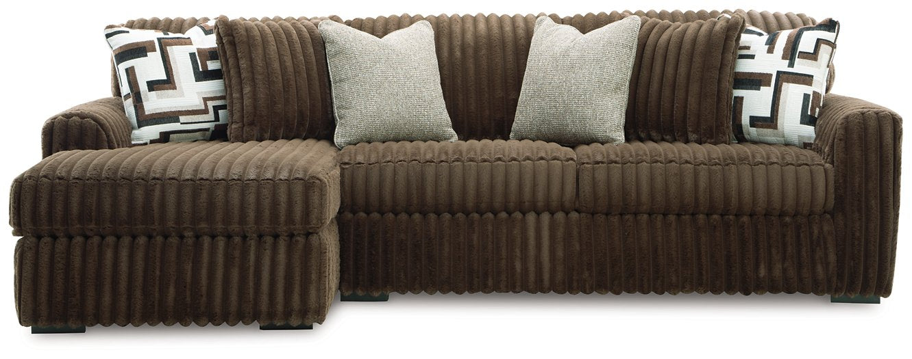 Midnight-Madness Sectional Sofa with Chaise