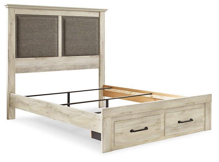 Cambeck Upholstered Panel Storage Bed