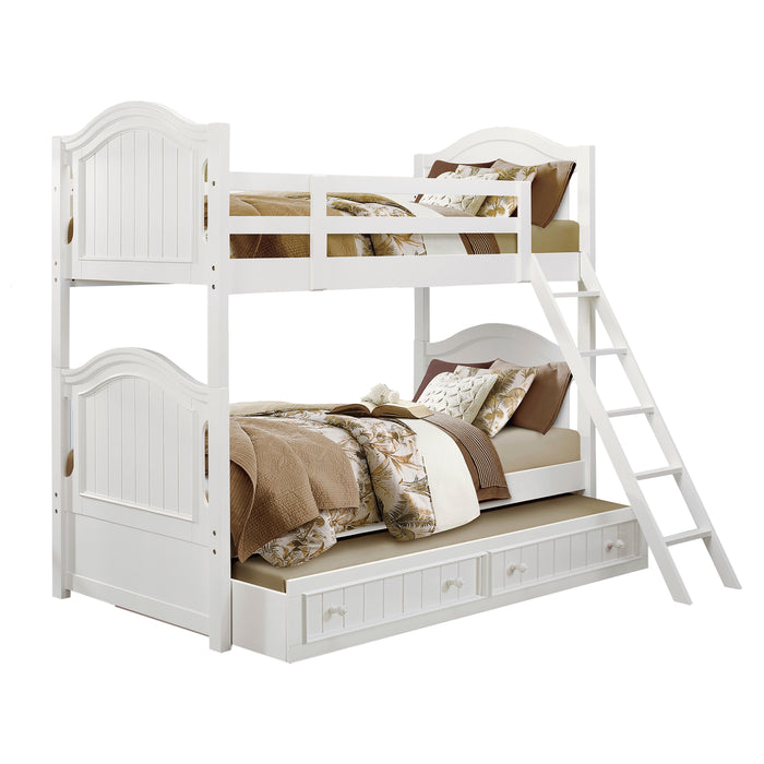 Clementine-(4) Twin/Twin Bunk Bed with Twin Trundle image