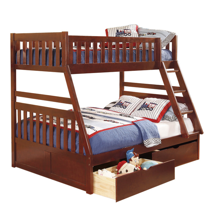 Rowe-(4) Twin/Full Bunk Bed with Storage Boxes image