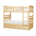 Bartly-(4) Twin/Twin Bunk Bed with Storage Boxes image