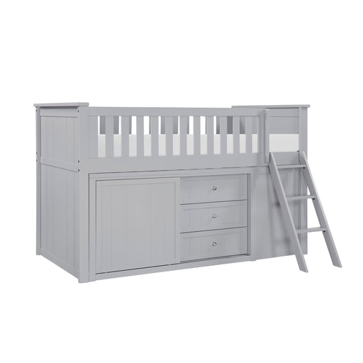 Orion-(6) Low Loft Bunk with Bookcase and 2 Dressers image