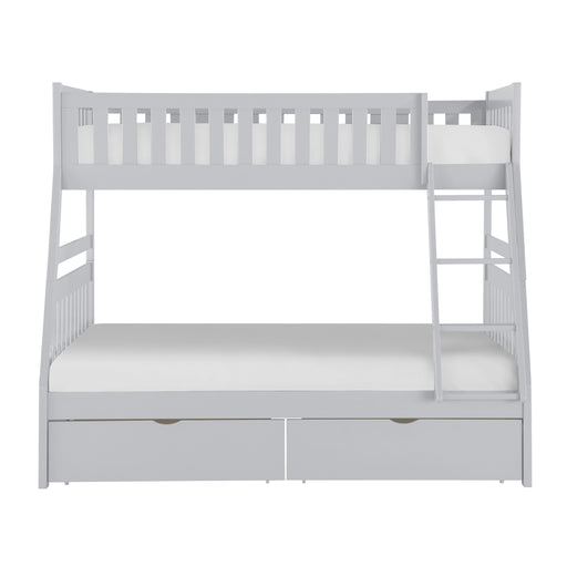 Orion-(4) Twin/Full Bunk Bed with Storage Boxes image