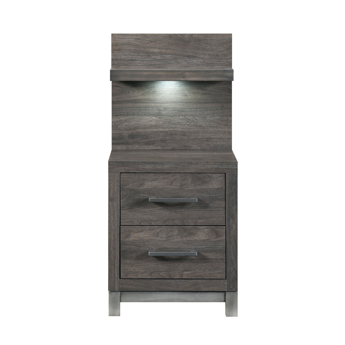 Night Stand with Wall Panel