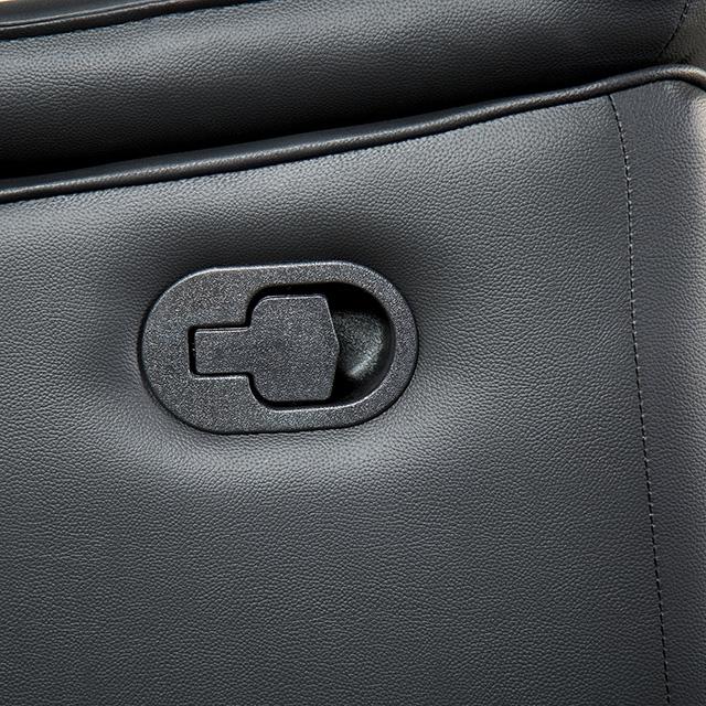 Bienne Recliner Chair White & Black