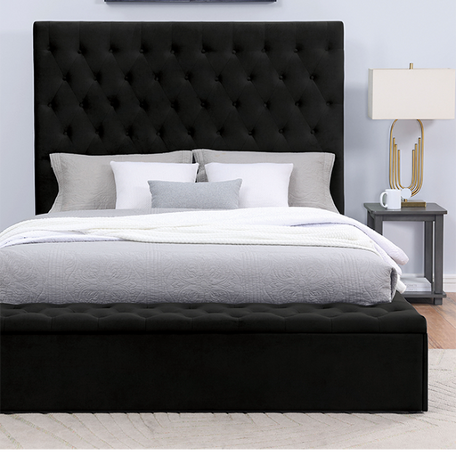 ATHENELLE E.King Bed, Black image