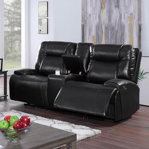 BASQUE Power Loveseat, Black image