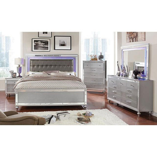 Brachium Silver Cal.King Bed image