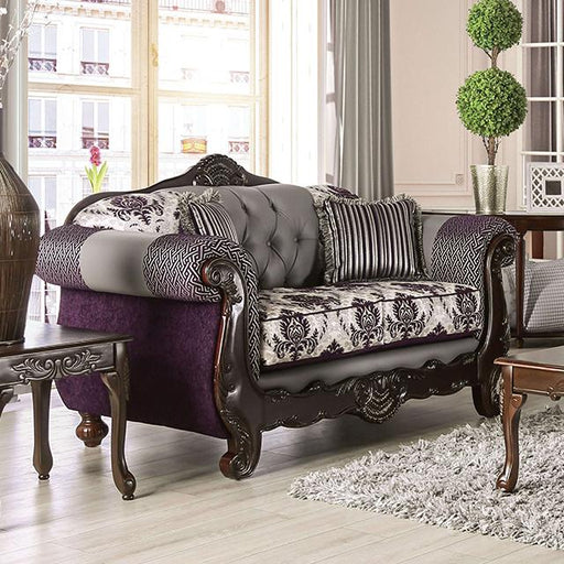 CONCETTO Loveseat, Purple/Gray image