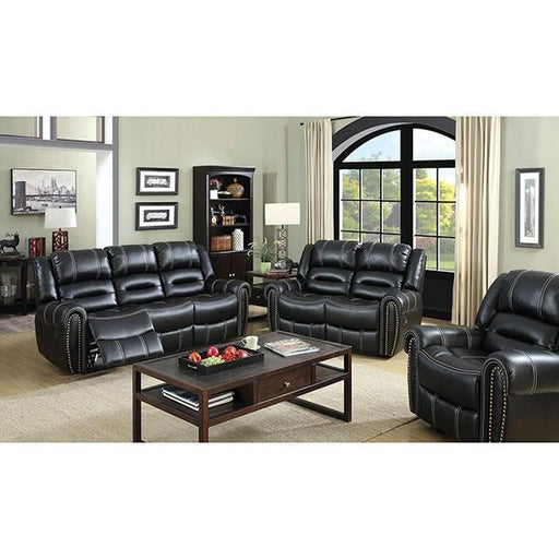 FREDERICK Black Love Seat image