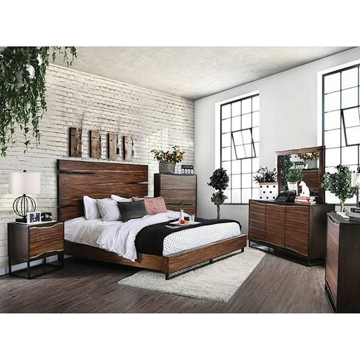 Fulton Dark Oak/Dark Walnut Cal.King Bed image