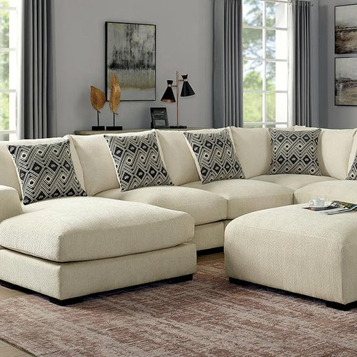 KAYLEE U-Shaped Sectional + Ottoman image