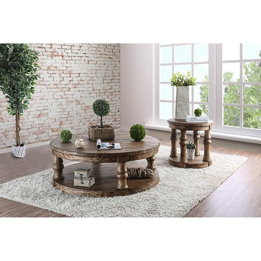 Mika Antique Oak Coffee Table image