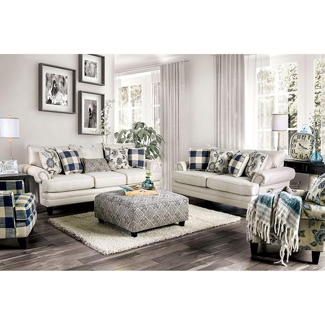 Nash Ivory Sofa