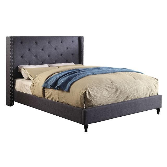 Anabelle Bed Blue & Gray