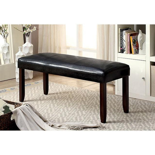 EMMONS I Dark Cherry/Espresso Bench image