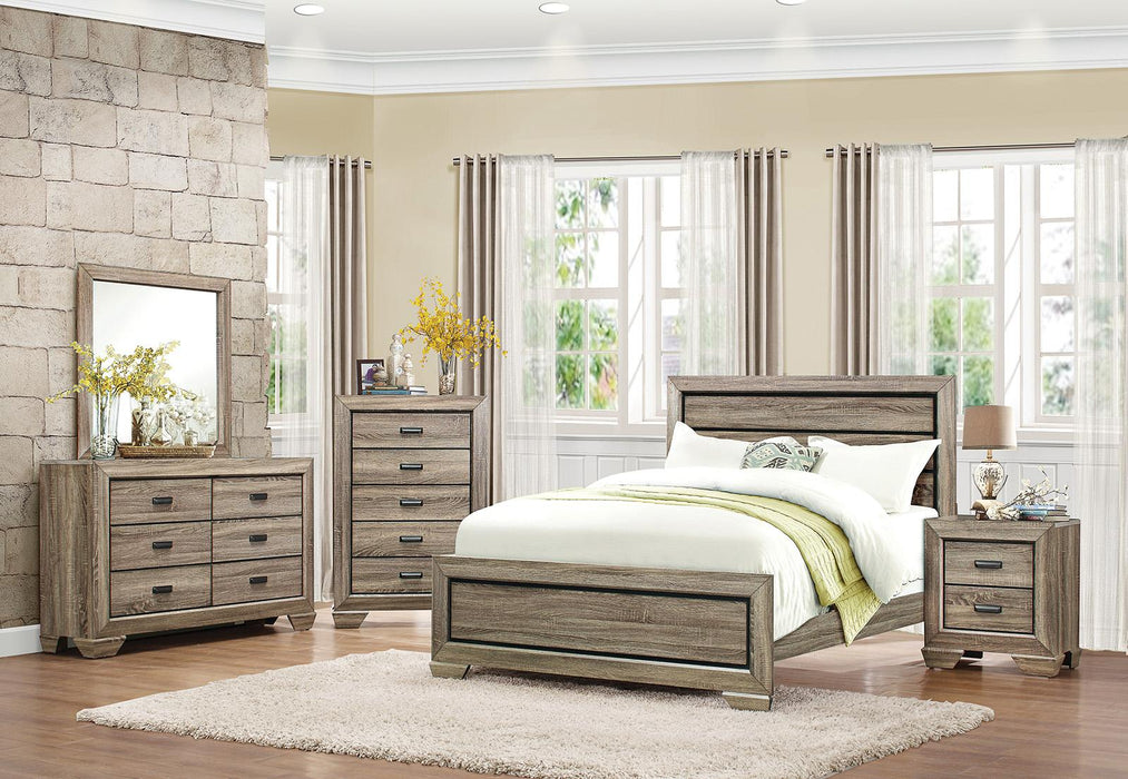 Beechnut Queen Panel Bed in Natural 1904-1