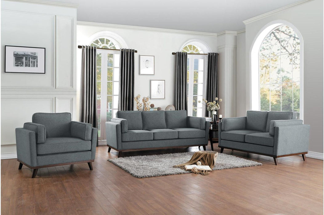 Bedos Loveseat in Gray