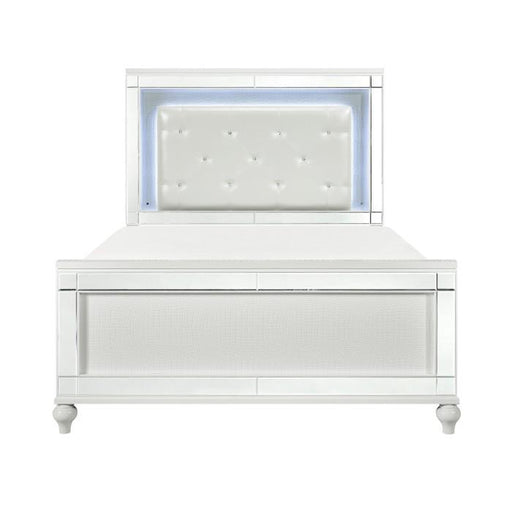 Homelegance Alonza Queen LED Panel Bed 1845LED-1 image