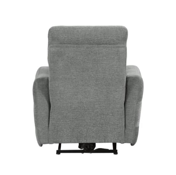 Edition Power Lay Flat Reclining Chair in Dove Grey 9804DV-1PWH