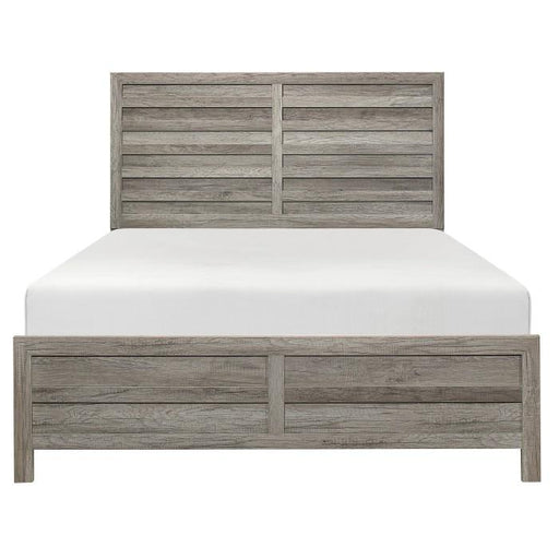 Mandan Full Panel Bed in Weathered Gray 1910GYF-1 image