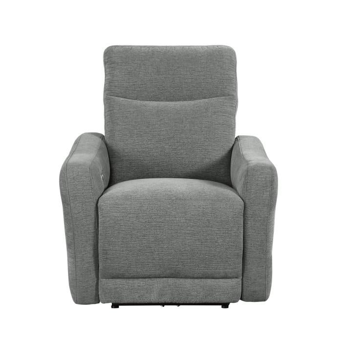 Edition Power Lay Flat Reclining Chair in Dove Grey 9804DV-1PWH image