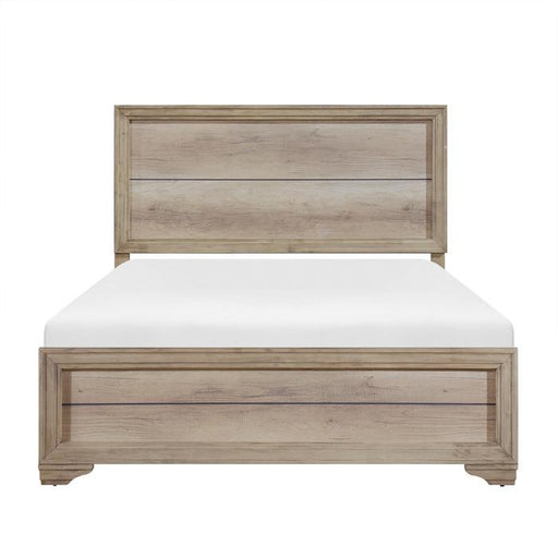 Lonan Twin Panel Bed in Natural 1955T-1 image