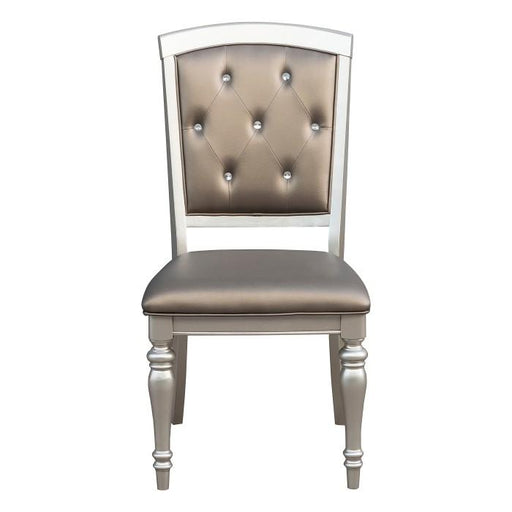 Orsina Side Chair in Silver (Set of 2) image