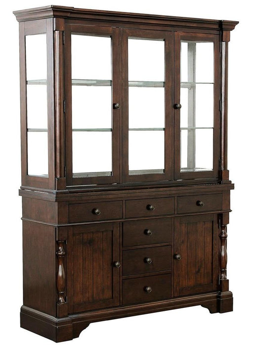 Yates Buffet and Hutch in Dark Oak 5167-50