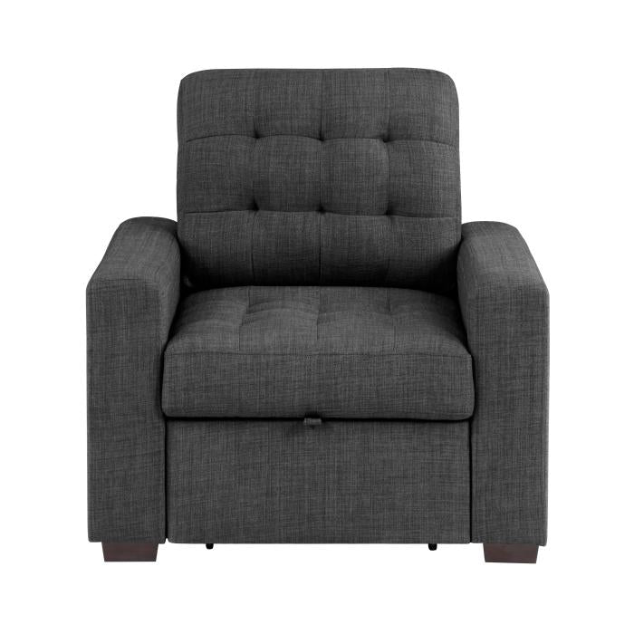 9916DG-1 - Chair with Pull-out Ottoman image