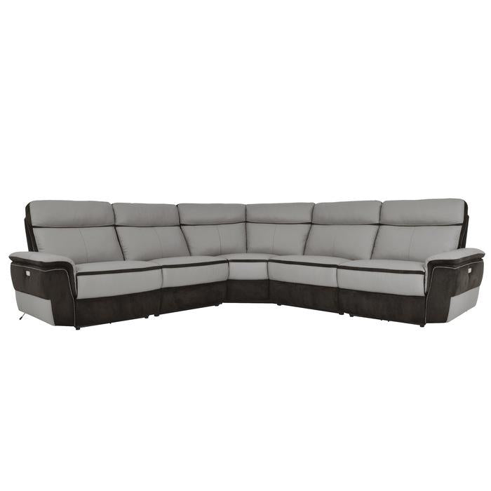 83185C - (5)5-Piece Modular Power Reclining Sectional image