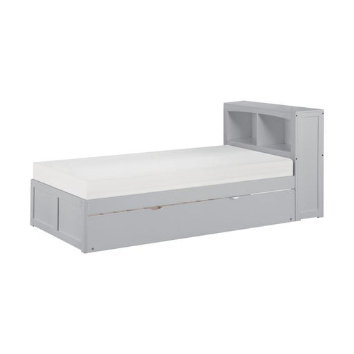 B2063BC-1R - (3) Twin Bookcase Bed with Twin Trundle image