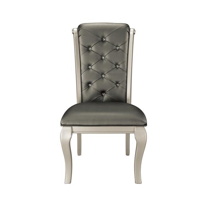 Crawford Side Chair in Silver (Set of 2) image